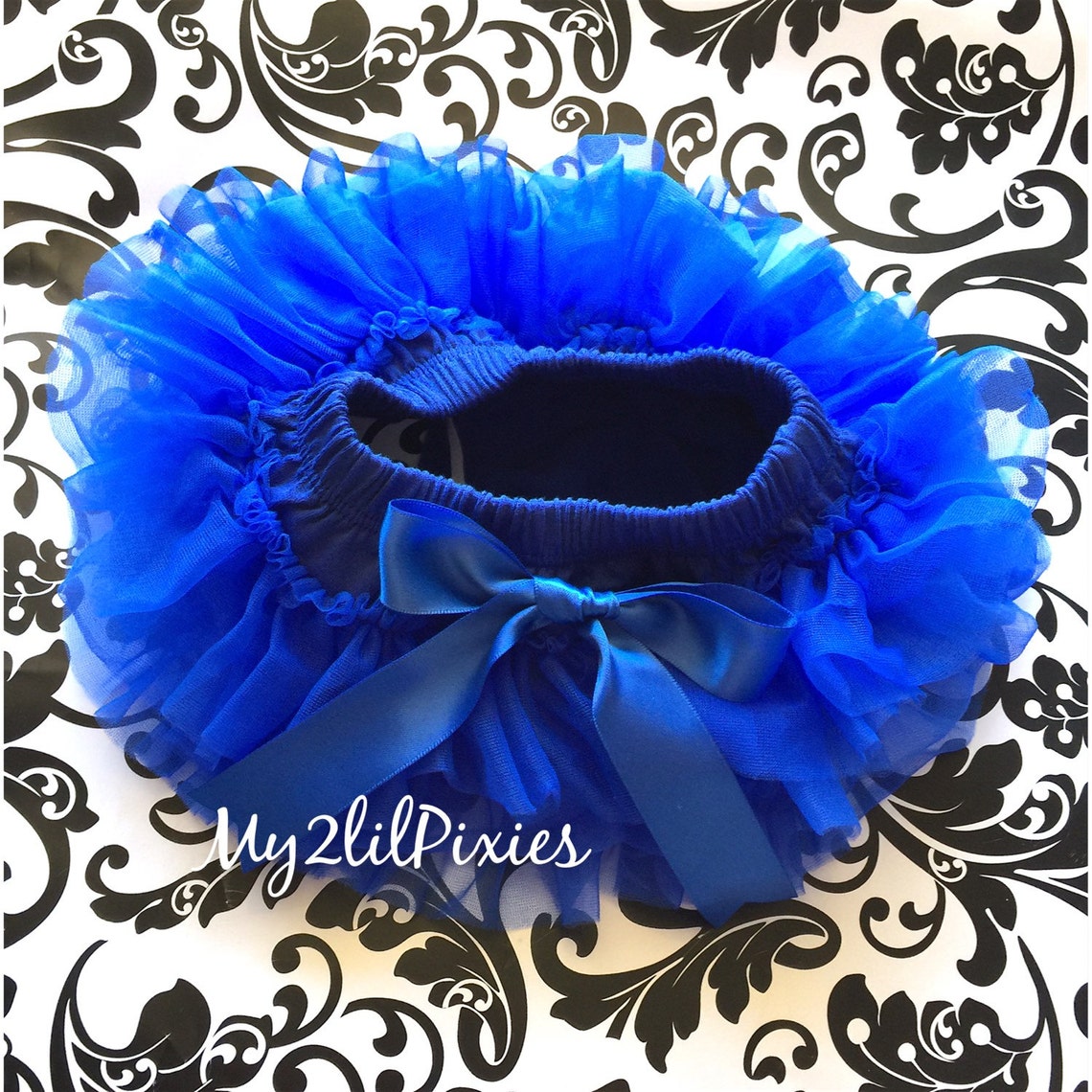 Royal Blue Tutu Bloomer Ruffles All the Way Around Tutu - Etsy