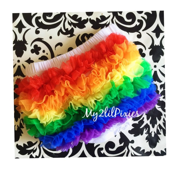 Bloomers Rainbow BloomersRuffle Bum Bloomers.Baby Girl Etsy