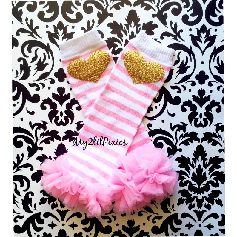 baby pink leg warmers