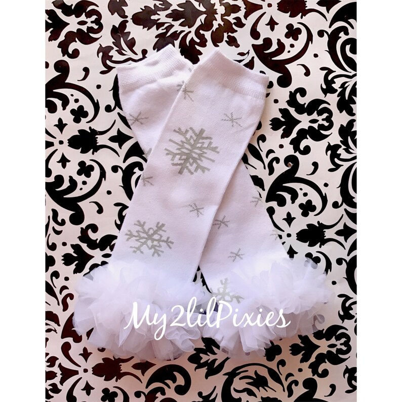 Ready to Ship Snowflake Leg Warmers White Leg Warmers Etsy