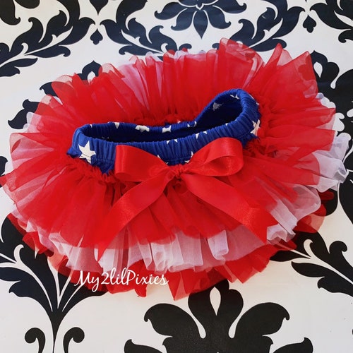 4th of july baby tutu