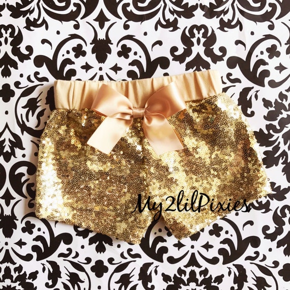 infant sequin shorts