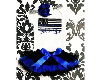 Thin blue line store baby girl clothes