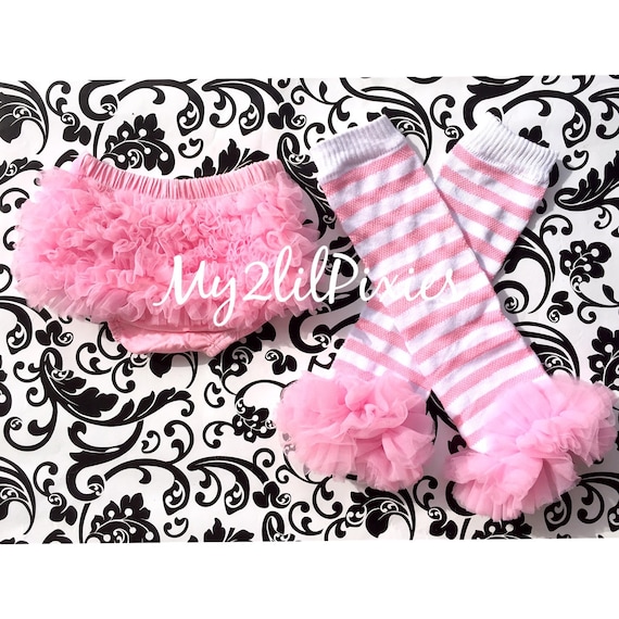 toddler Leg warmers White with Silver Sequin Ruffle baby girls