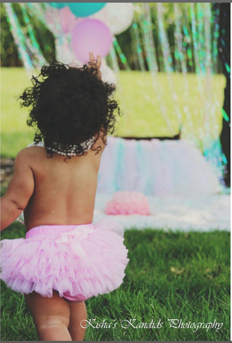 TUTU BLOOMERS Pick Your Colors Ruffles all the way around Newborn Tutu Toddler Tutu First Birthday Tutu Baby Girl Gift image 6