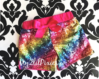 sequin shorts outfit