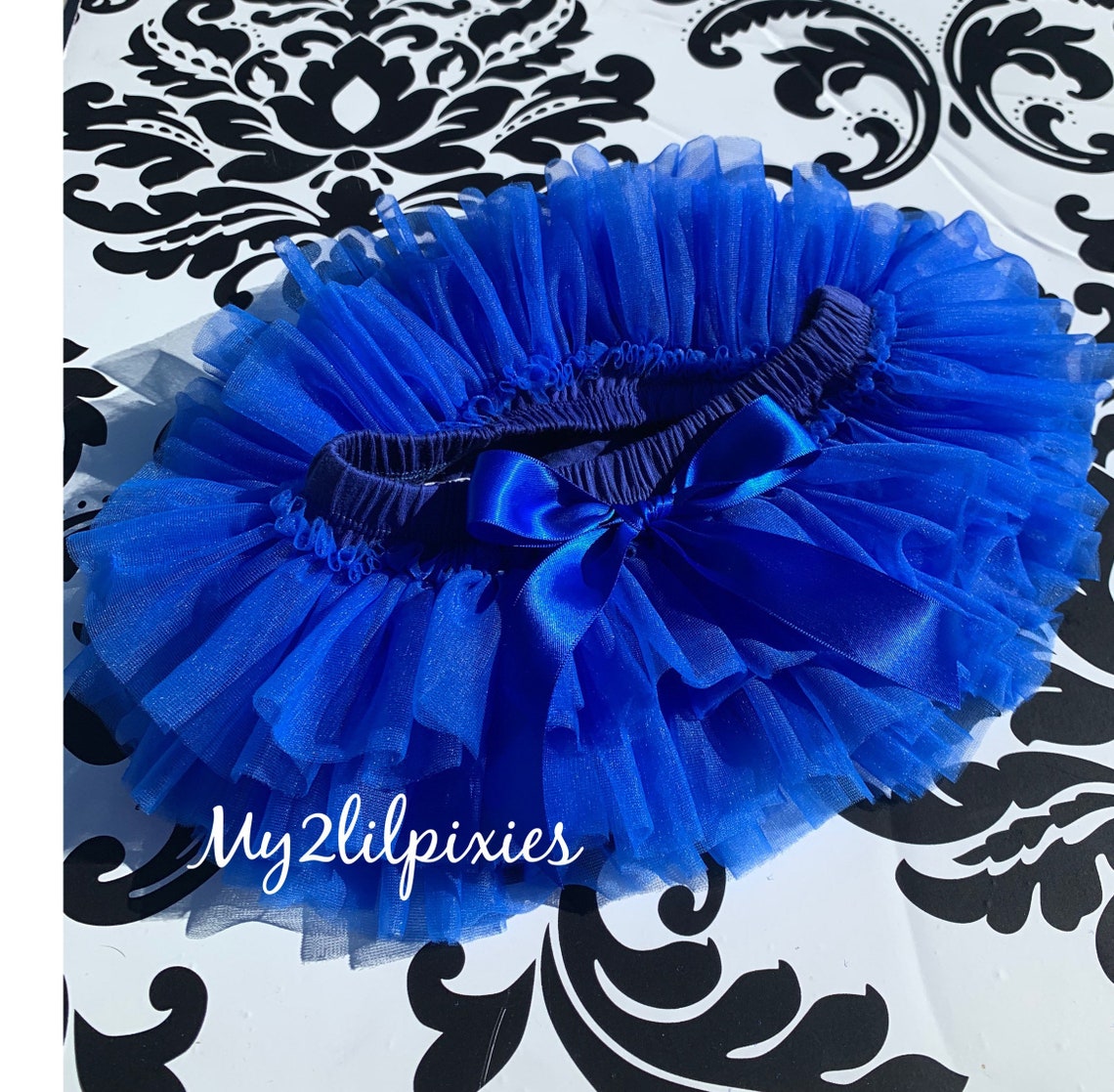 Royal Blue Tutu Bloomer Ruffles All the Way Around Tutu - Etsy