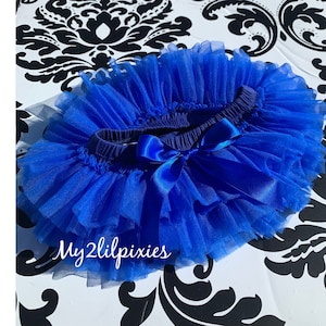 ROYAL BLUE TUTU Bloomer - Baby Girl Birthday Tutu , Gift For Baby Girl