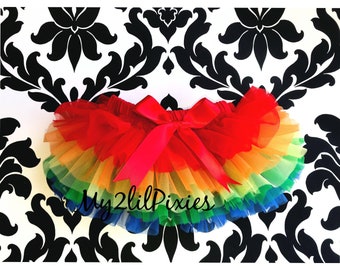 RAINBOW TUTU BLOOMERS