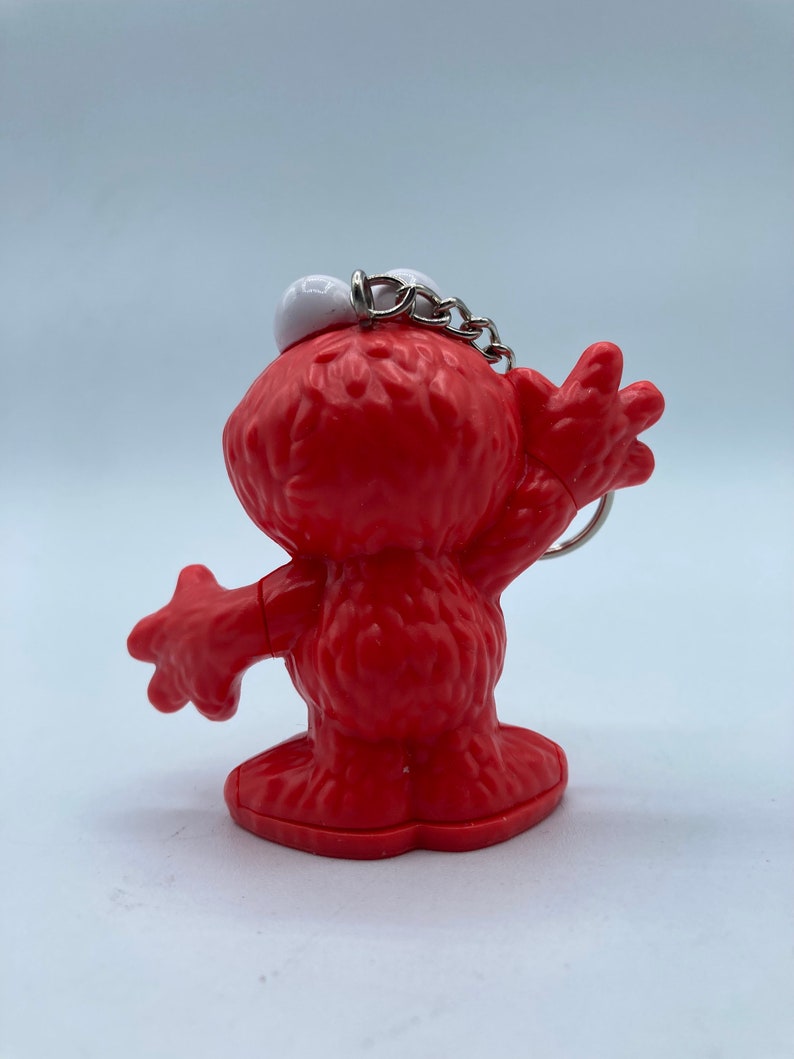 Sesame Street Elmo Red Muppet Keychain Backpack Zipper Purse Chain 2.5 ...