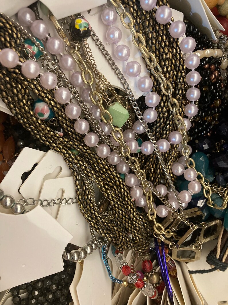 Vintage to Modern Costume Fashion Jewelry Mixed Assorted Lot Resale