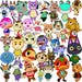 Animals MEGA Bundle - 50 Different Animals SVG Clipart - Cute Animals ...