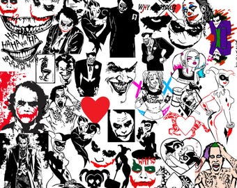 2500+ files Joker Files Bundle | High-Quality Joker Clipart , SVG Designs | Instant Download for Crafts & DIY Projects