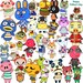 Animals MEGA Bundle - 50 Different Animals SVG Clipart - Cute Animals ...