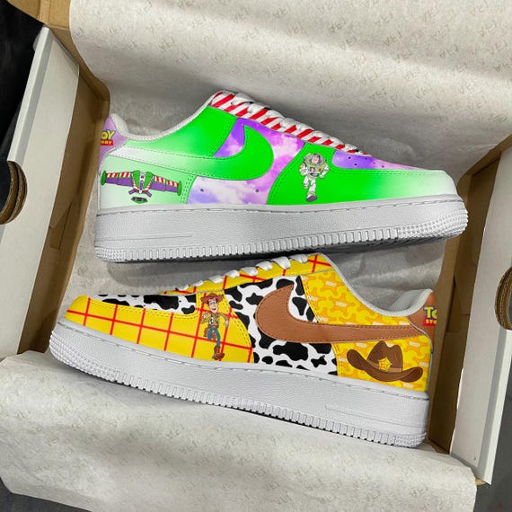Toy Story Air Force Theme Shoes Adult /toddler Kids Air Force