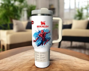Spider-Man 40oz Tumbler, Super Hero Theme Tumbler Cup