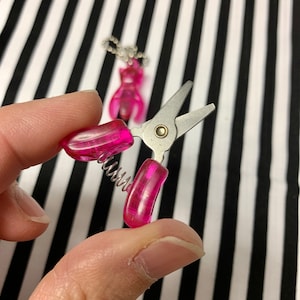 KITTY Snips, Mini Scissors, Small Scissors, Knitting, Crochet Notions