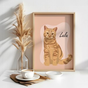 Personalized Realistic Pet Portrait, Custom Detailed Digital Art, Custom Pet Portrait from Photo, Digital Portrait of Your Pet, Gift for her