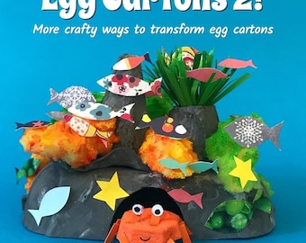 Egg Carton Crafts: More fun projects with photos (english instructions)