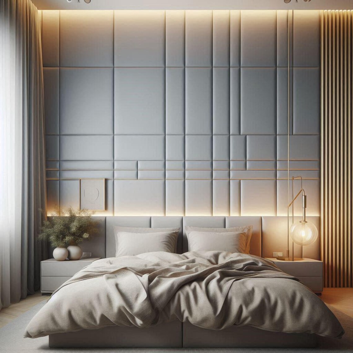 Custom Upholstered Wall Panels – Easy Wall-mount Installation, Any Size ...