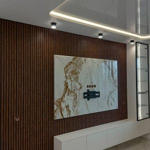Wooden Slats, 3D Wooden Slats Panel, Wooden Wall Panels, Wooden Wall Panels, Walnut Panels, Wood Wall Art, Modern Wood - Any Design