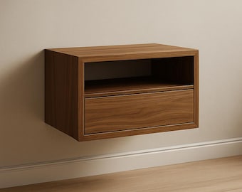 Modern Wood Nightstands: The Ultimate Walnut Bedside Table Set of 2