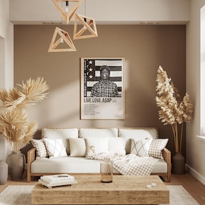 ASAP Rocky “Live Love ASAP” Digital Poster – Printable Hip-Hop Wall Art