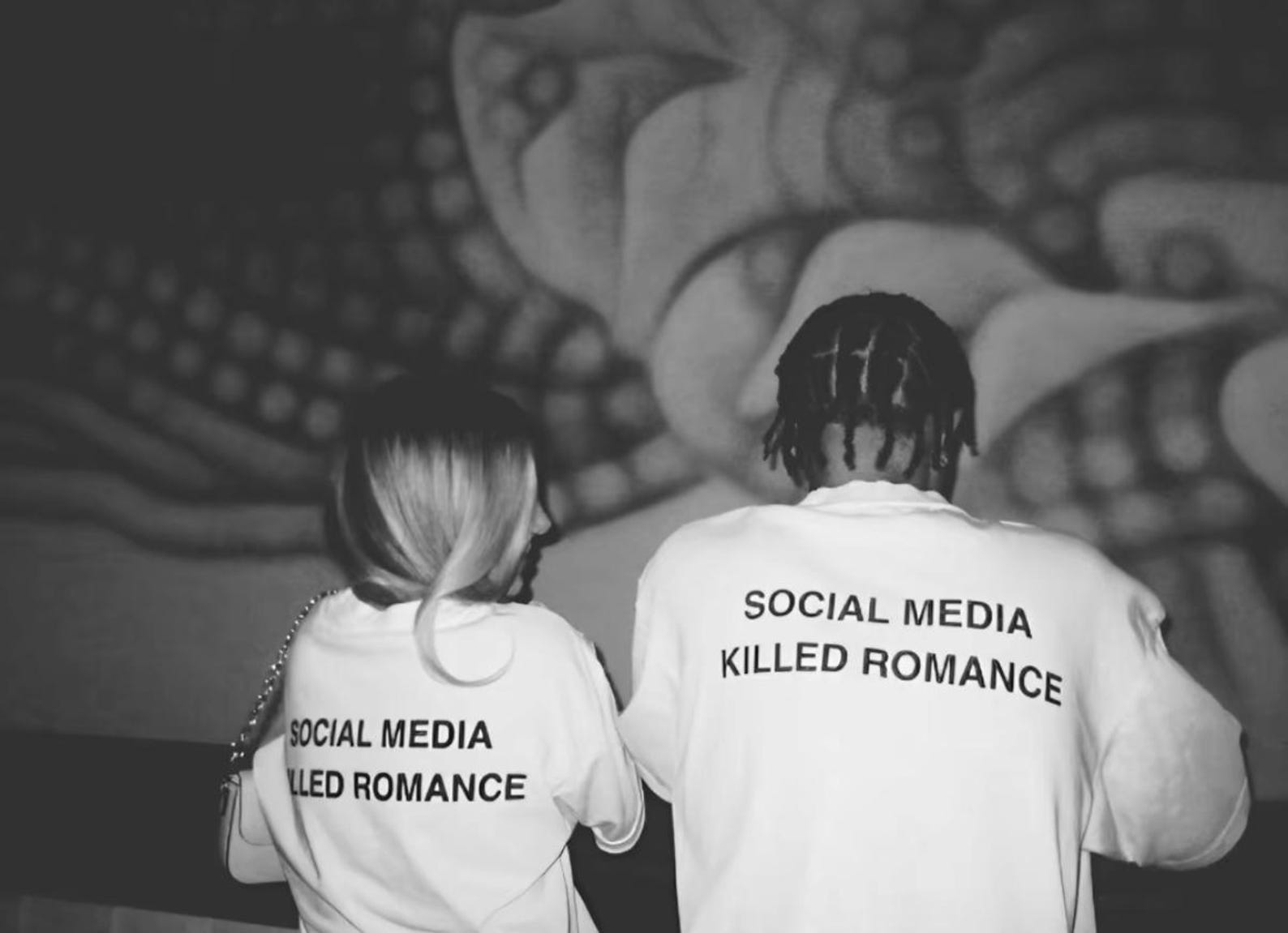 Social Media Killed Romance Original T-shirt - Etsy
