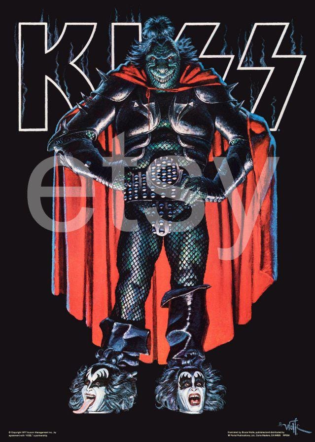 Gene Simmons Boots - Etsy