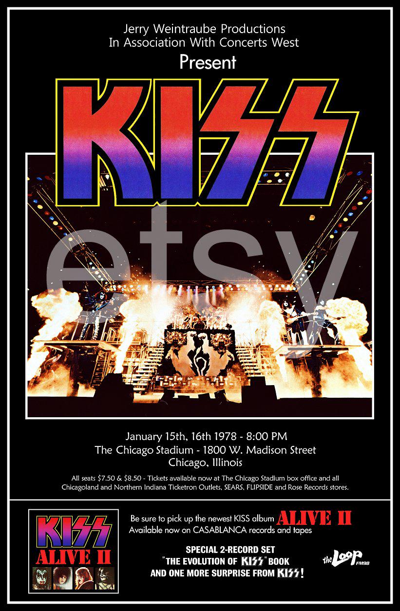 KISS 1978年 ジャパンツアー パンフレット KISS 1978年 ジャパンツアー パンフレット KISS 1978年 ジャパンツアー