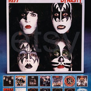 Kiss Dynasty Poster - Etsy