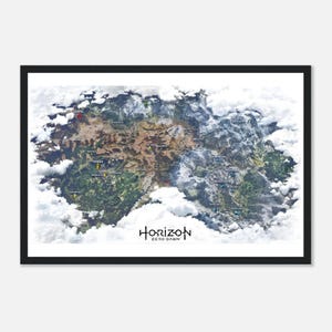 Horizon Dawn - Originales Poster der Version