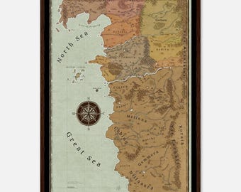 Witcher Old World Map