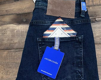 Men's Jacob Cohen TYPE 688 Blue ITALY Casual Pants Size - 31 - Etsy