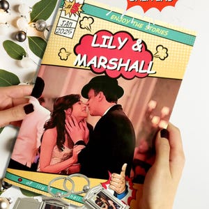 Fumetto personalizzato, libro personalizzato divertente, fumetto per anniversario, fumetto personalizzato per fidanzato, fumetto per San Valentino, regalo speciale