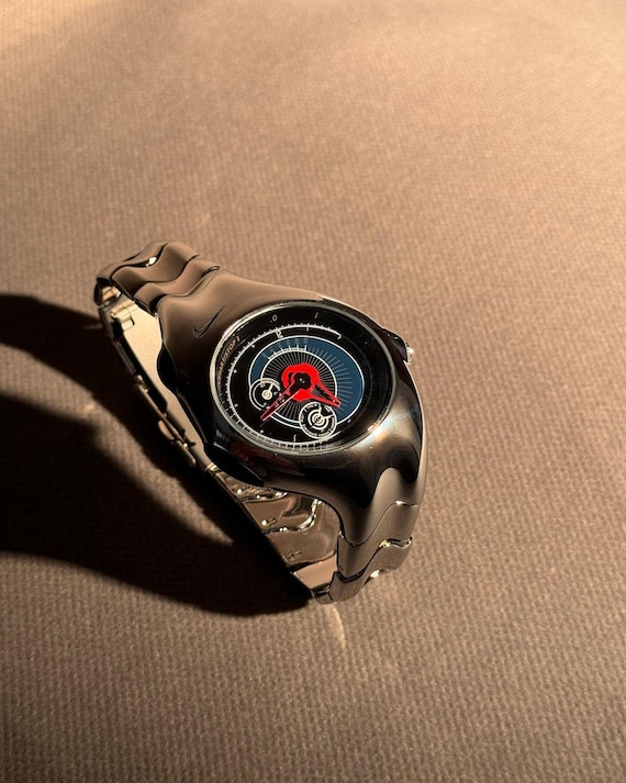 Nike Triax Armored Chrono Stainless Steel Watch Inspired by