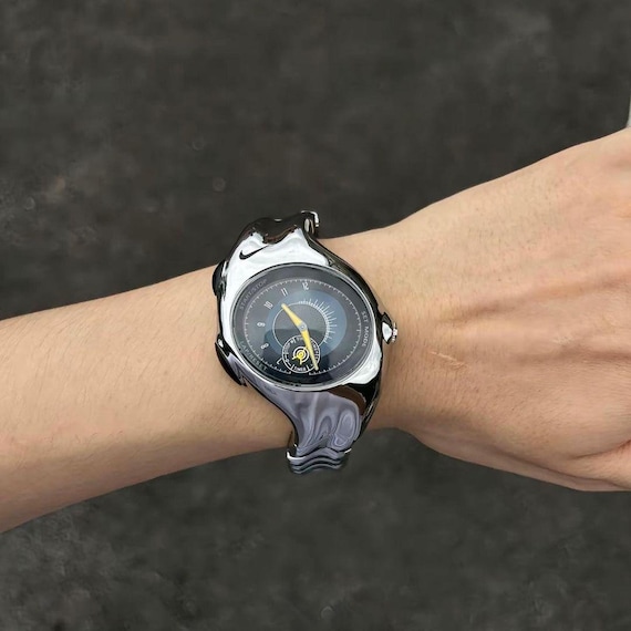 Nike Triax Armored Chrono Stainless Steel Watch Inspired by