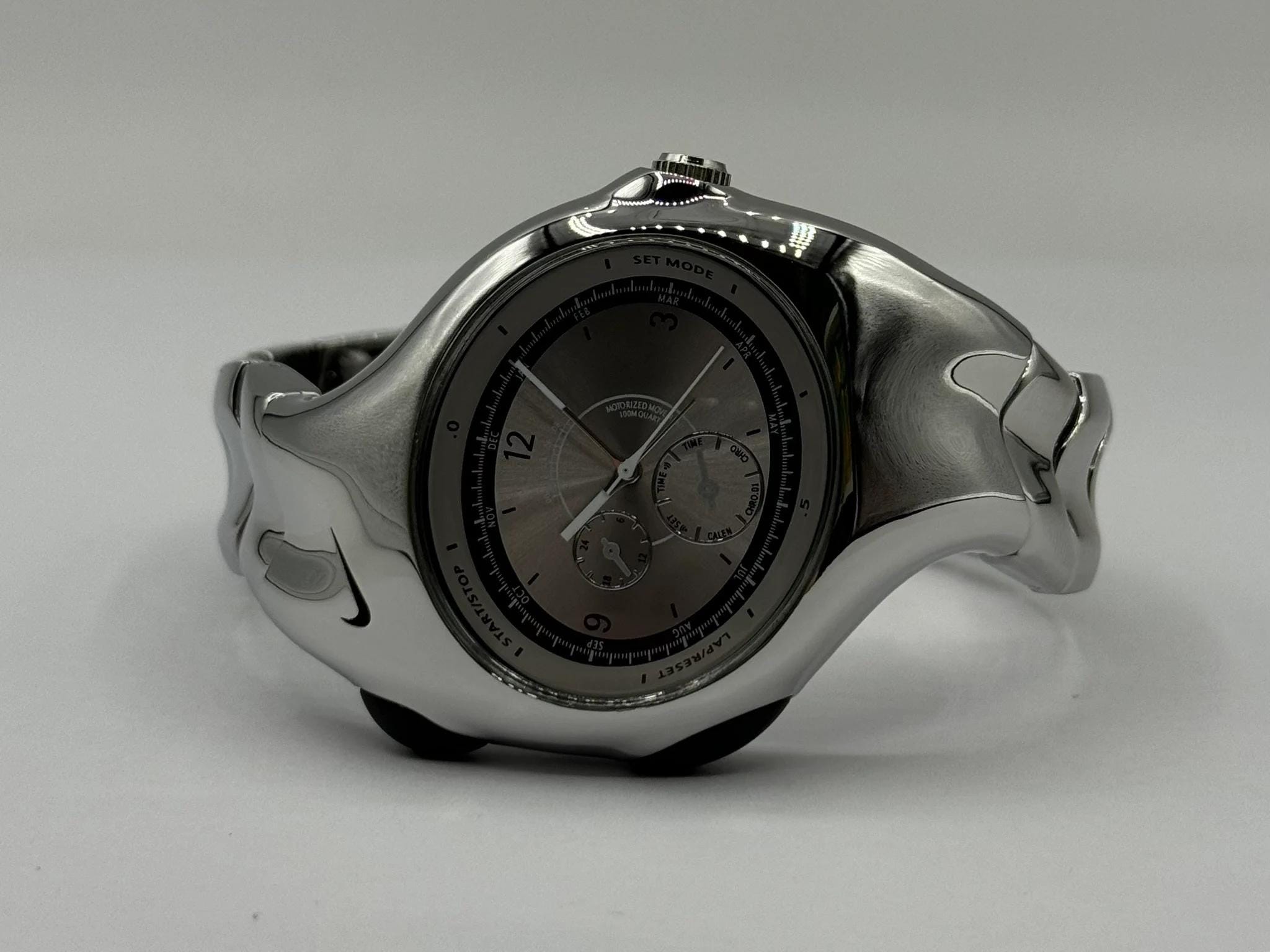 Triax Armored Chrono Stainless Steel Watch Inspired by Nike