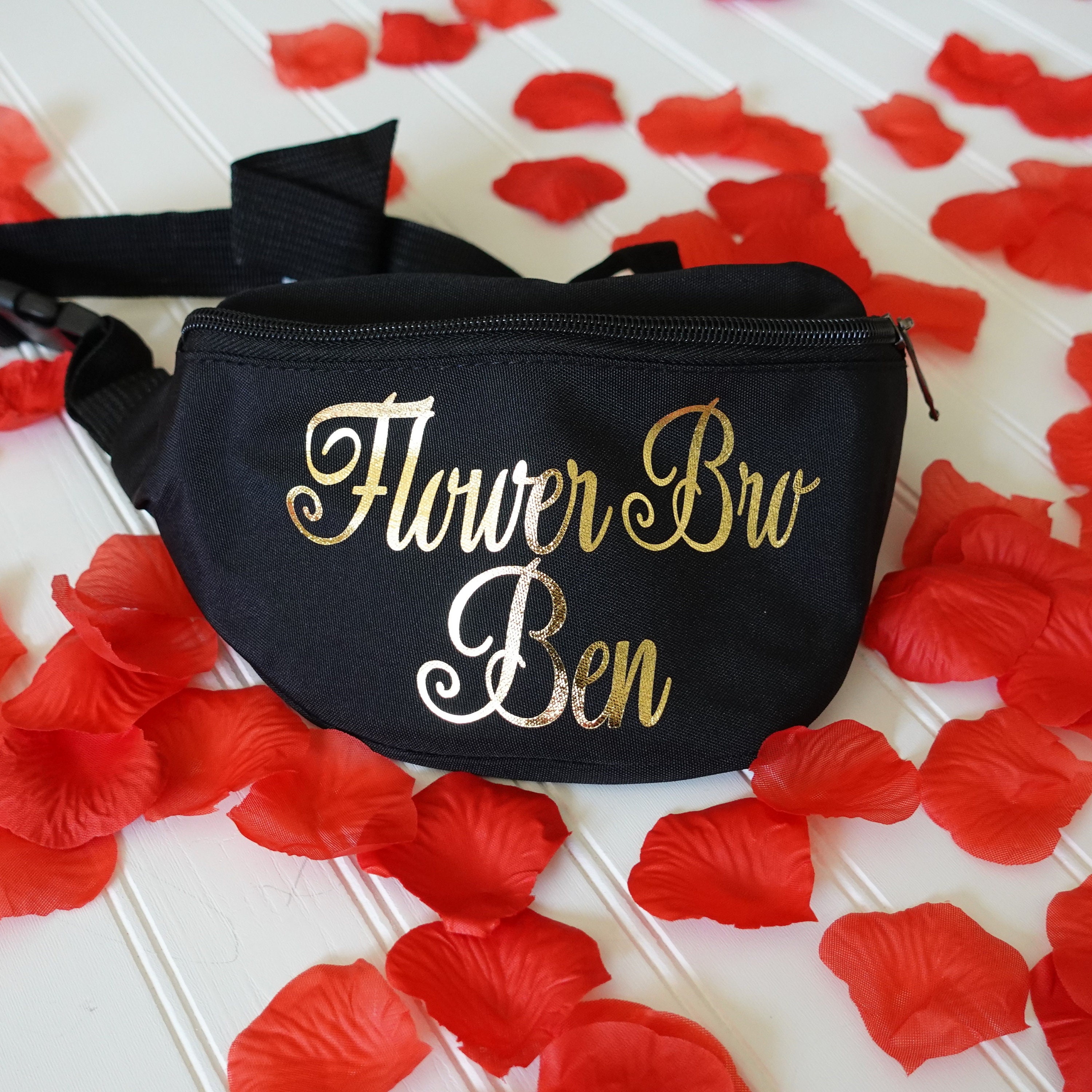 flower bum bag