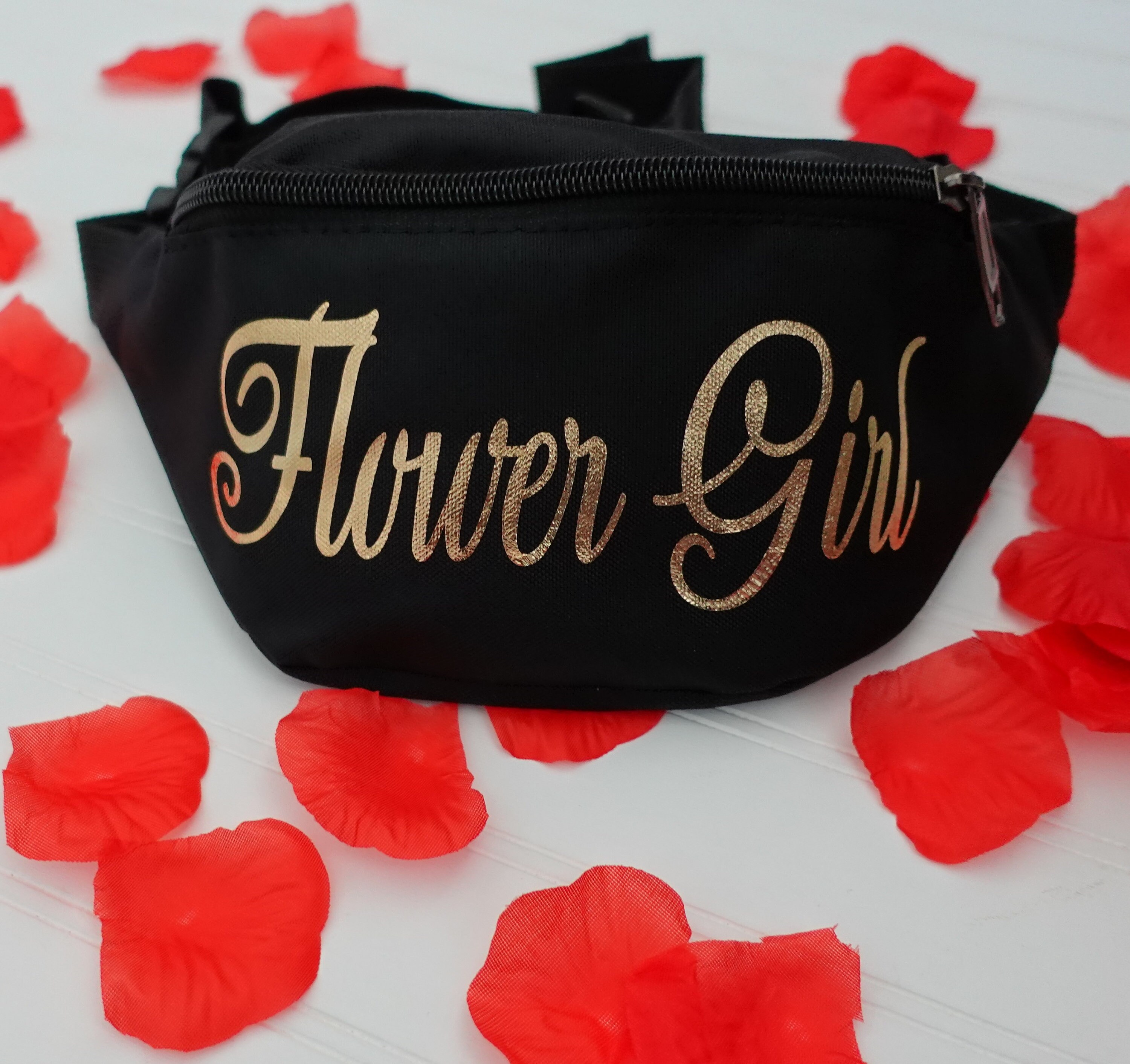 flower girl petal bag