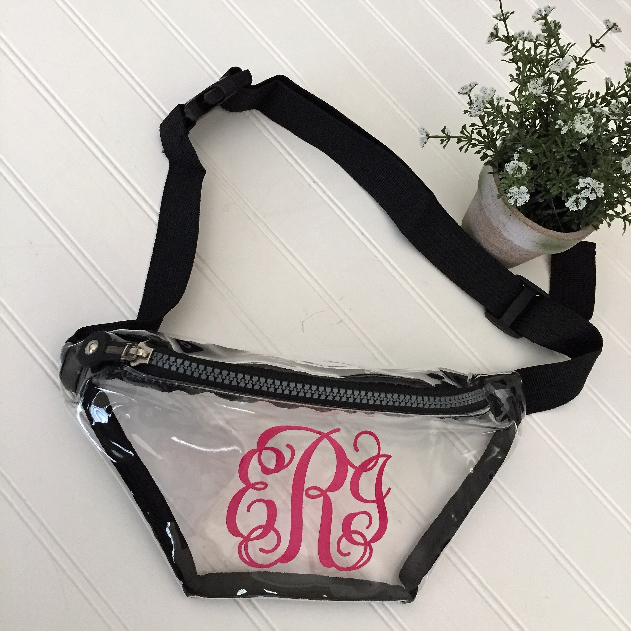 custom clear fanny packs