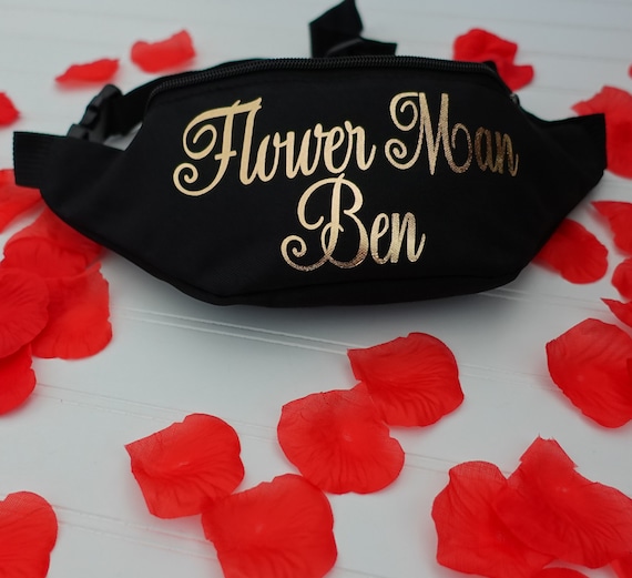 flower man bum bag
