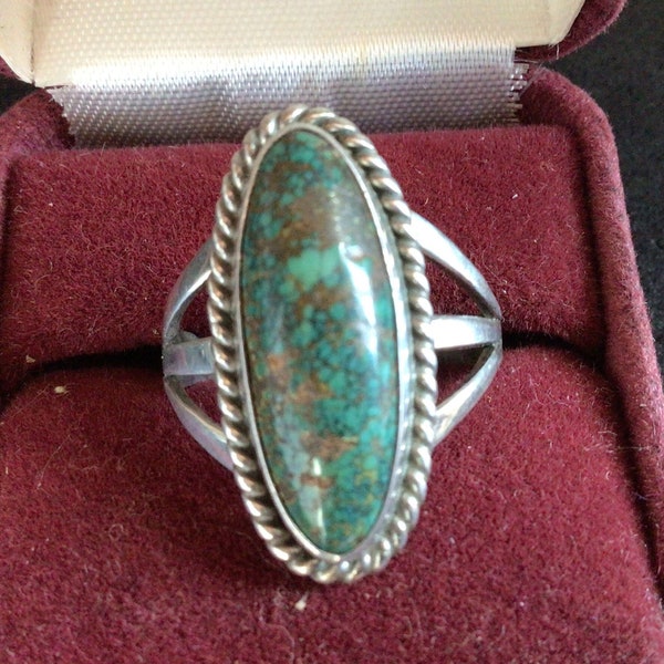 Green Turquoise Ring - Etsy