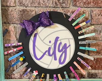 Volleyball Clip Holder