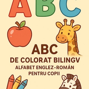 Alfabet Englez-Român pentru Copii