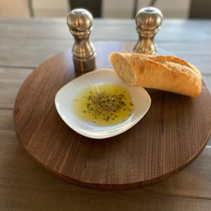 Walnut lazy susan-maple lazy susan-table decor-lazy susan turn table-kitchen decor