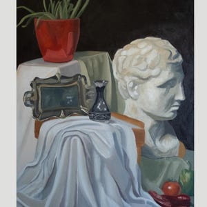 Original Still Life Oil Painting on Canvas