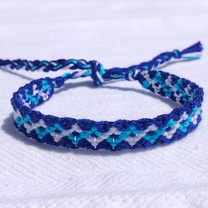 Blue Friendship Bracelet