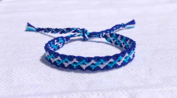 Blue best sale friendship bracelet