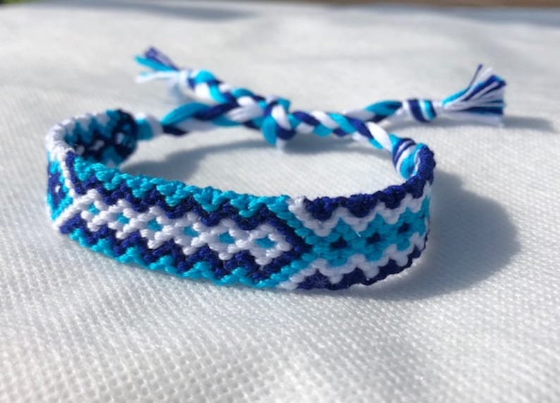 Blue Friendship Bracelet